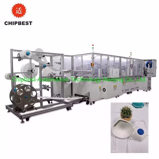 Fully Automatic N95 Folding Face Mask Making Production Machine