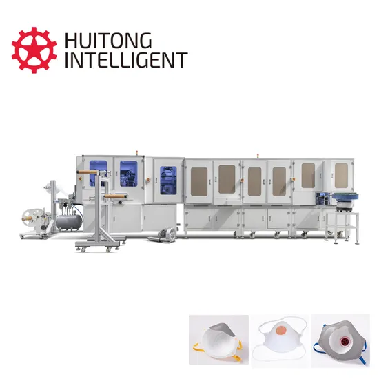 Non-Woven Face Mask Machine Full-Automatic N95 Face Mask Making Machine