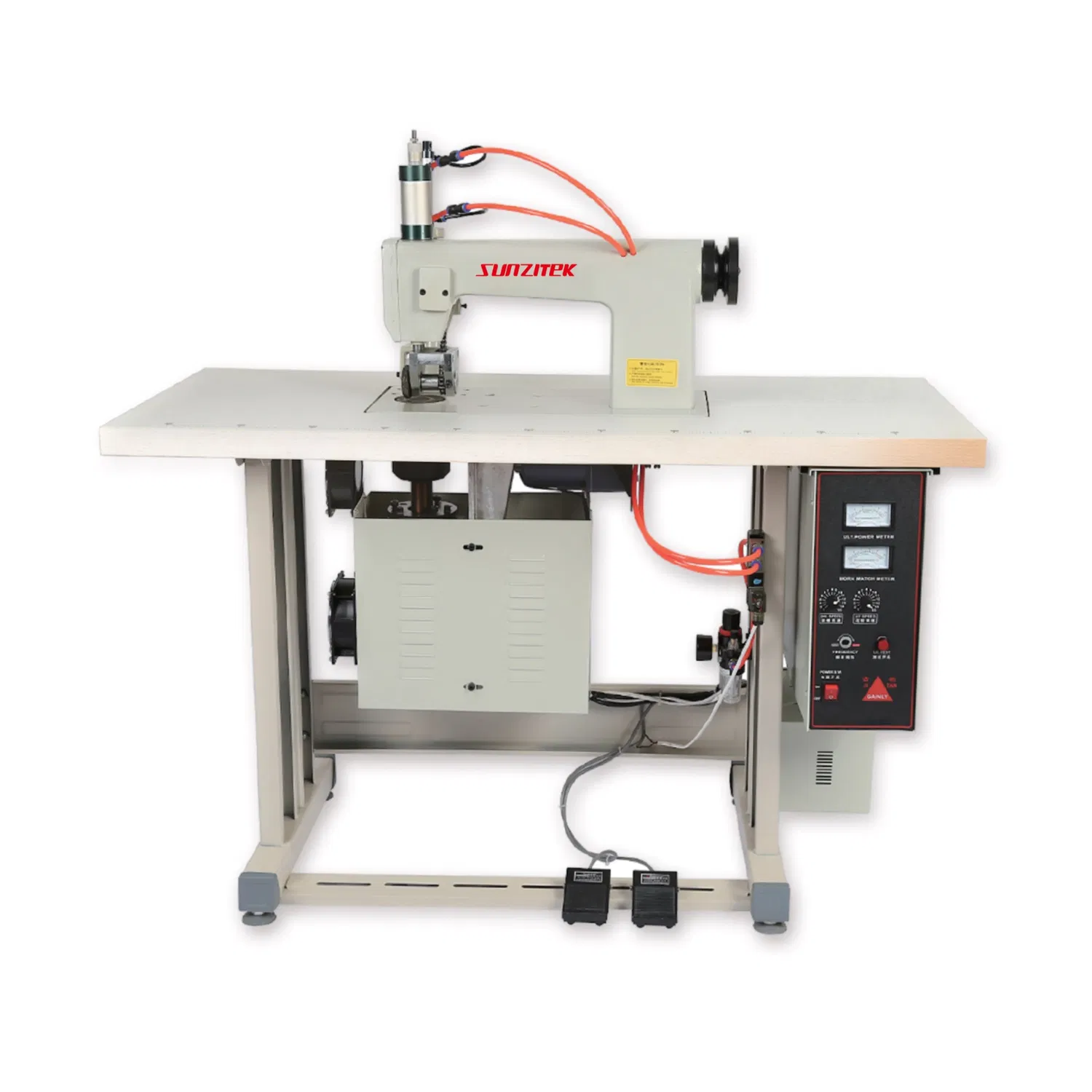 Sz-60-2q Computerized Ultrasonic Lace Sewing Machine