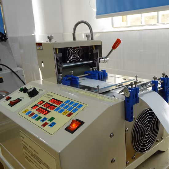 Computer Hot Cutting Nylon Polyester Webbing Strap Machine Nylon Belt Cutting Machine