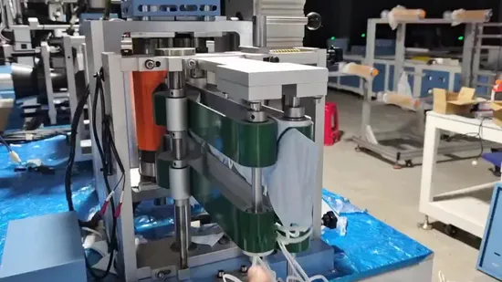 工場N95マスク生産ライン用マスク製造機